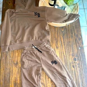 Zara boy’s hoodie set size 8